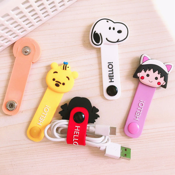 Sailormoon And Cartoon Earphone Wire Collector  JK1043