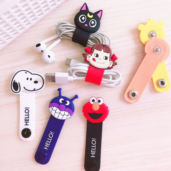 Sailormoon And Cartoon Earphone Wire Collector  JK1043