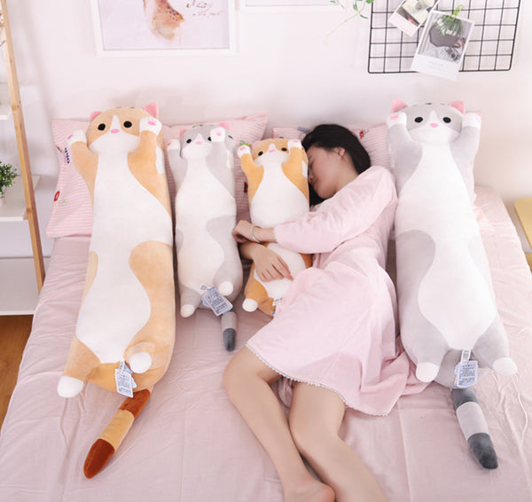 Lovely Cat Plush Hold Pillow JK2622