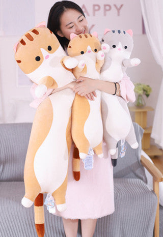 Lovely Cat Plush Hold Pillow JK2622