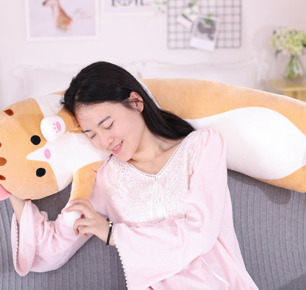 Lovely Cat Plush Hold Pillow JK2622