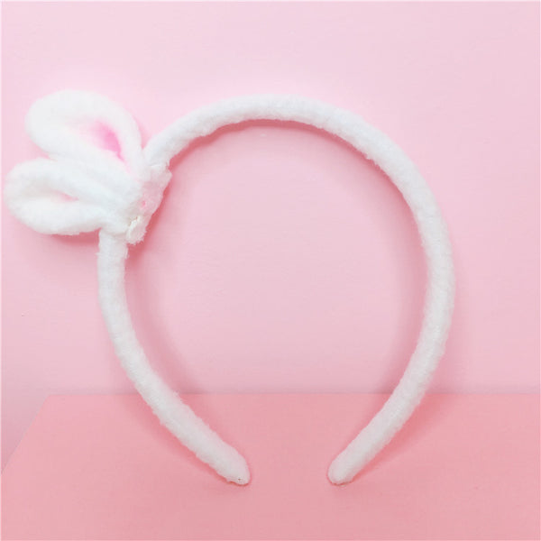 Pink Rabbit Ears Hairband JK1364