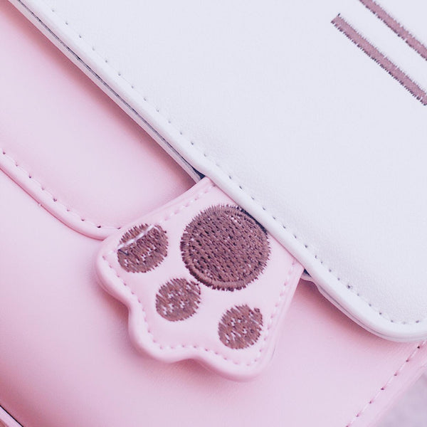 Pink Cat Shoulder Bag JK1276
