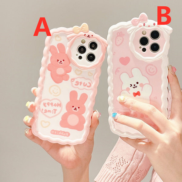 Lovely Rabbit Phone Case for iphone 11/11 pro/11 pro max/12/12pro/12pro max/13/13pro/13pro max JK3269