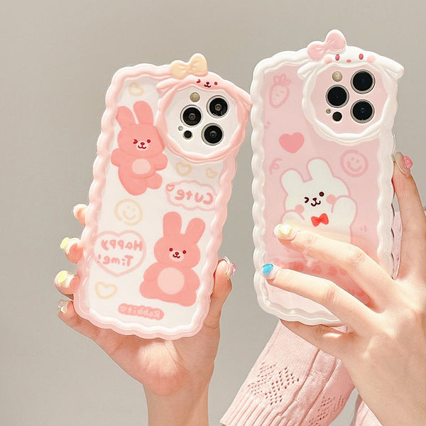 Lovely Rabbit Phone Case for iphone 11/11 pro/11 pro max/12/12pro/12pro max/13/13pro/13pro max JK3269