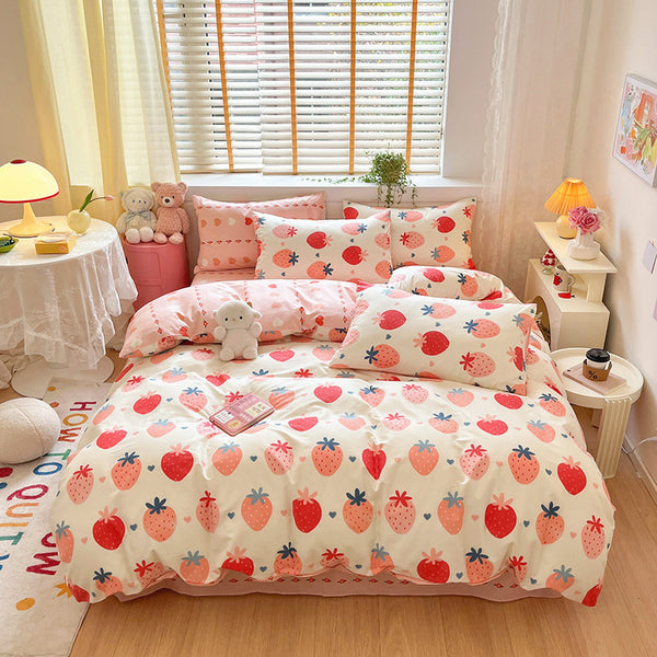 Sweet Strawberry Bedding Set JK3409