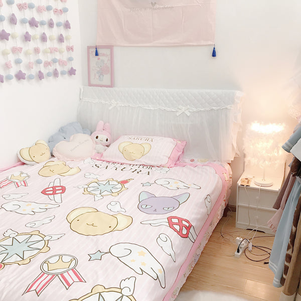 Cartoon Sakura Bedding Set JK1614