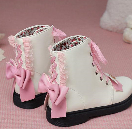 Fashion Bowtie Martin Boots JK2899
