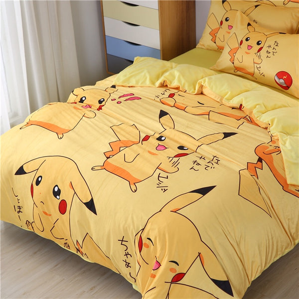 Lovely Pikachu Bedding Set JK1979