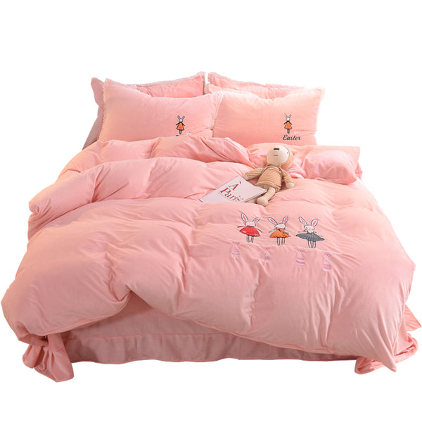 Lovely Rabbits Bedding Set JK2054