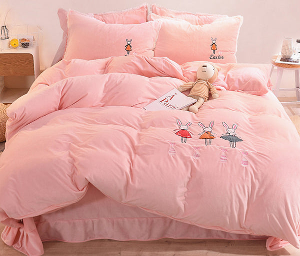 Lovely Rabbits Bedding Set JK2054