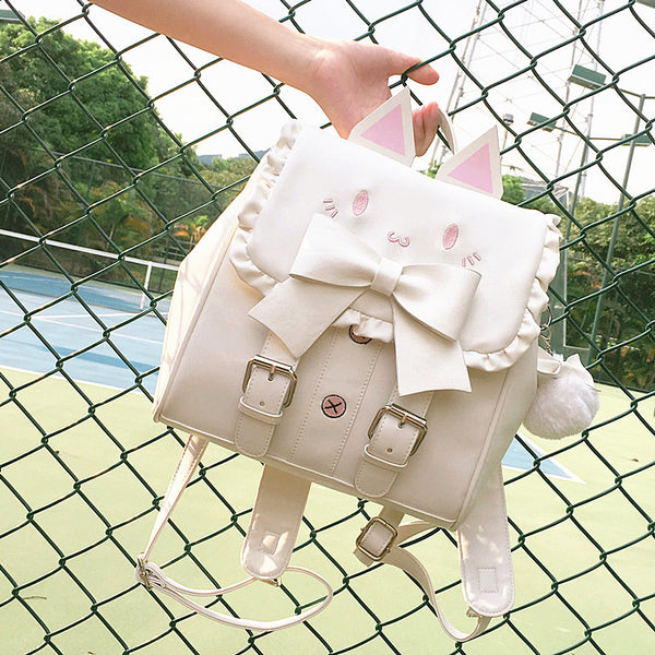 Kawaii Cats Ear Backpack JK1238