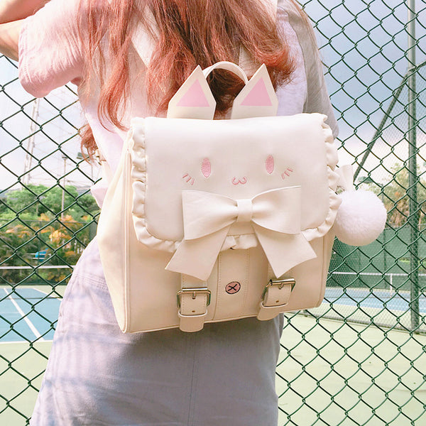 Kawaii Cats Ear Backpack JK1238