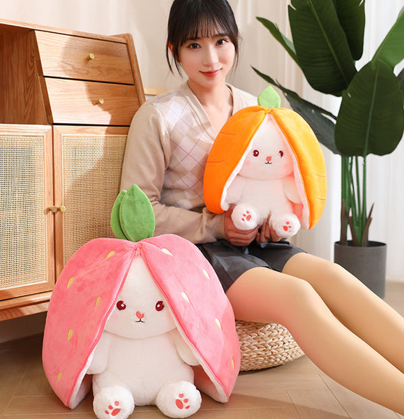 Lovely Bunny Plush Hold Pillow JK3488