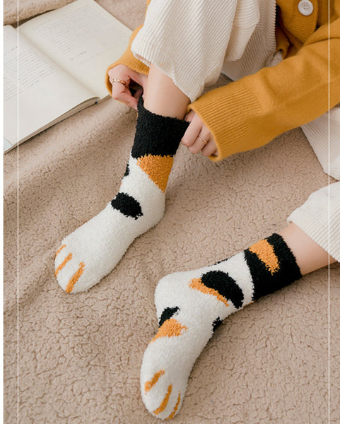 Lovely Cats Paw Socks JK1872