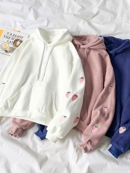 Lovely Strawberry Hoodie JK1279