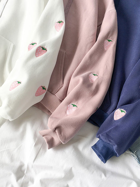 Lovely Strawberry Hoodie JK1279