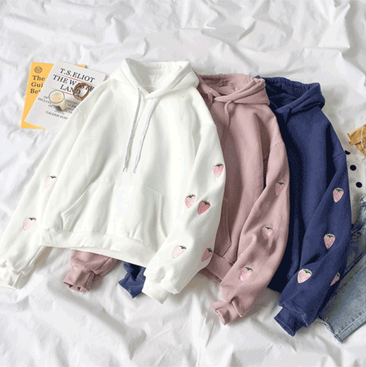 Lovely Strawberry Hoodie JK1279