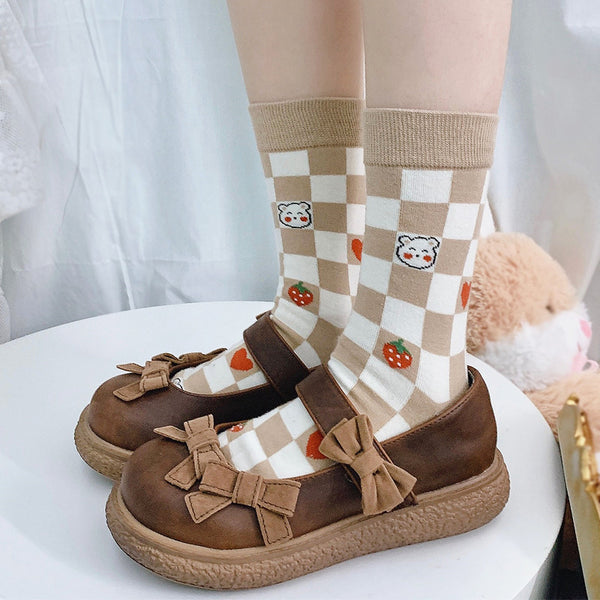Lovely Bear Socks JK3093