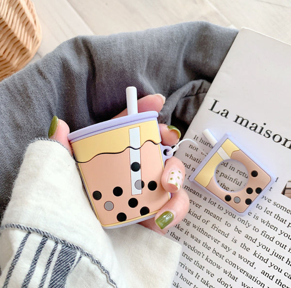 Bubble Tea Airpods Protector  JK1323