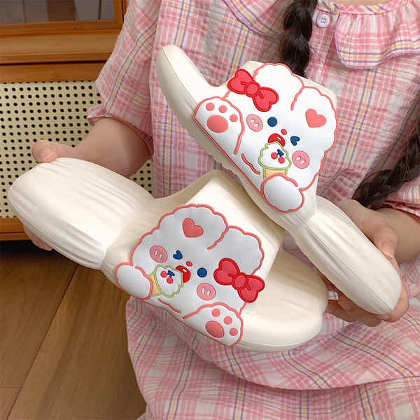 Rabbit And Bear Slippers JK3204