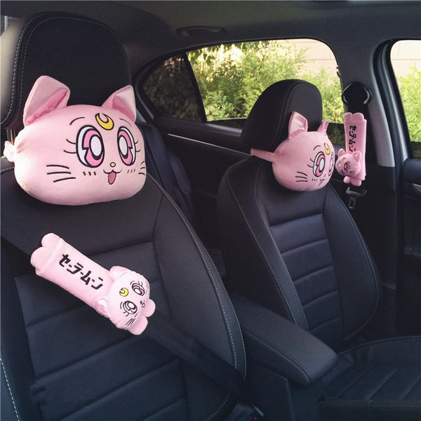 Sailormoon Luna Car Pillow and Shoulder Pad JK1098