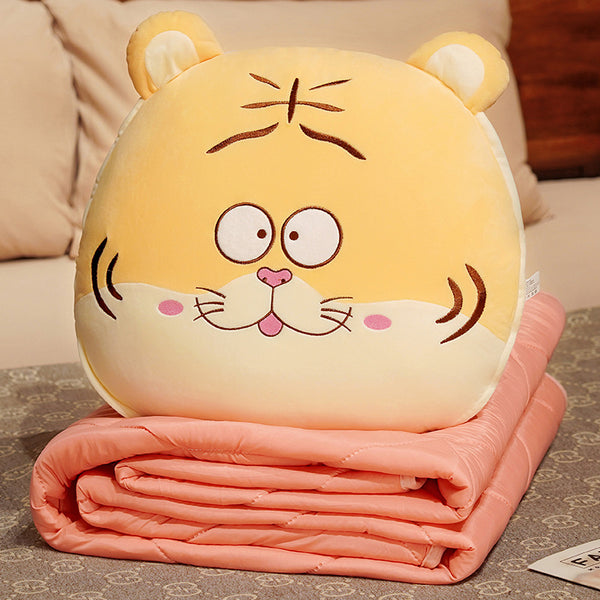 Lovely Tiger Pillow And Blanket JK3404