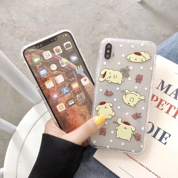 Cute Cinnamoroll Phone Case for iphone 6/6s/6plus/7/7plus/8/8P/X/XS/XR/XS Max JK1525