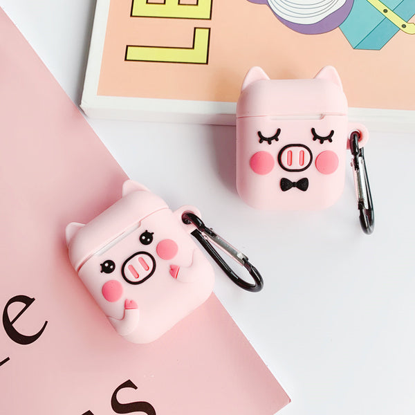 Pink Pig Airpods Protector  JK1654