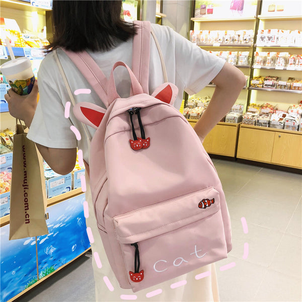 Lovely Cat Backpack JK2307