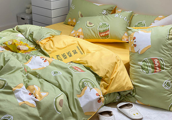 Cute Dog Bedding Set JK2819