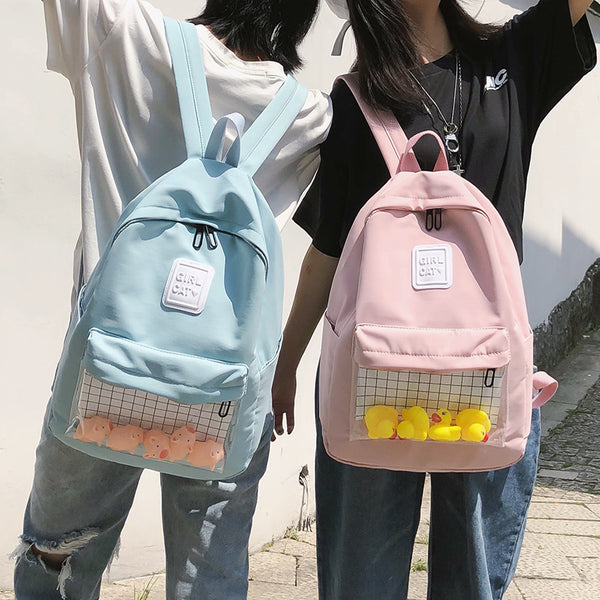 Cute Ducks and Pigs Backpack JK2076