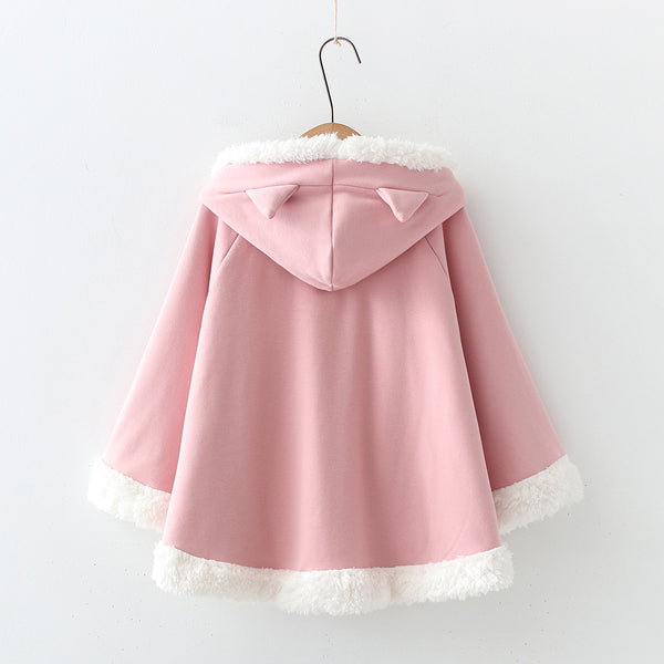 Lovely Cat Paw Cloak Coat JK2922