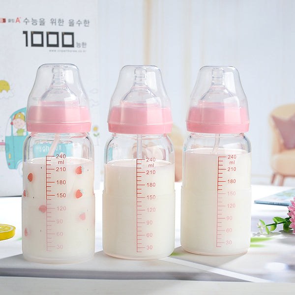 Cute Strawberry Nipple Water Bottle  JK2259