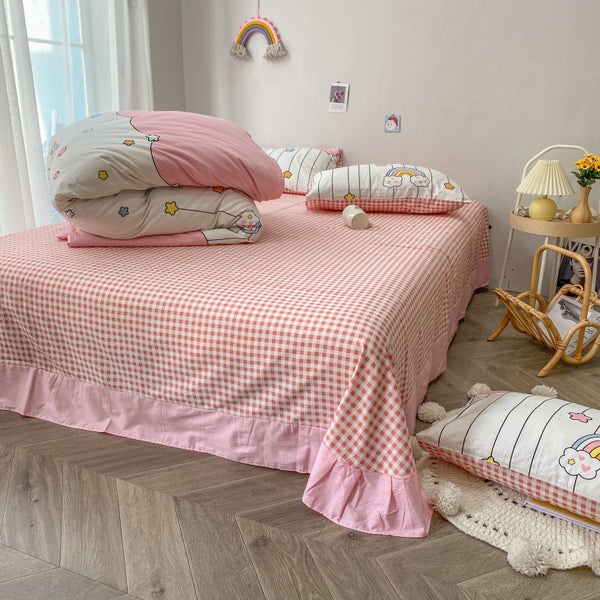 Cute Rainbow Bedding Set JK2304