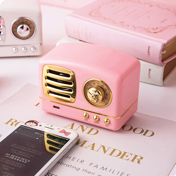 Retro Radio Rechargeable Bluetooth Speaker  JK1172