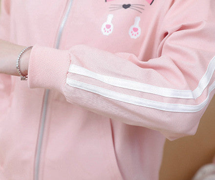 Lovely Cats Pastel Coat JK2090