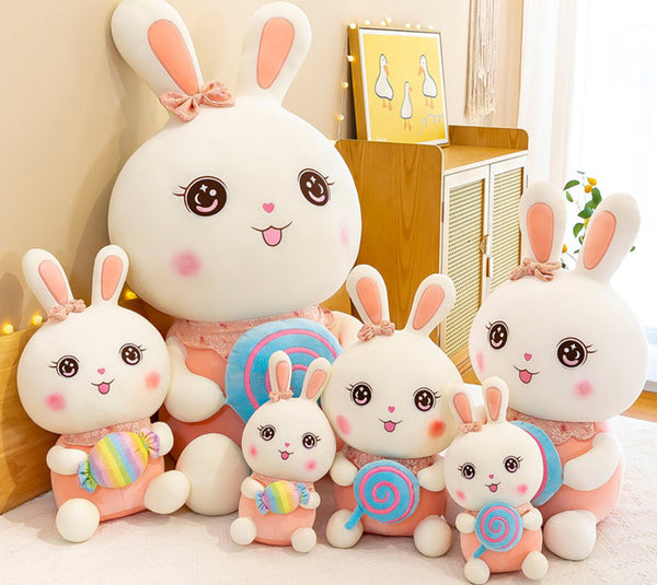Lovely Rabbit Plush Hold Pillow JK3497