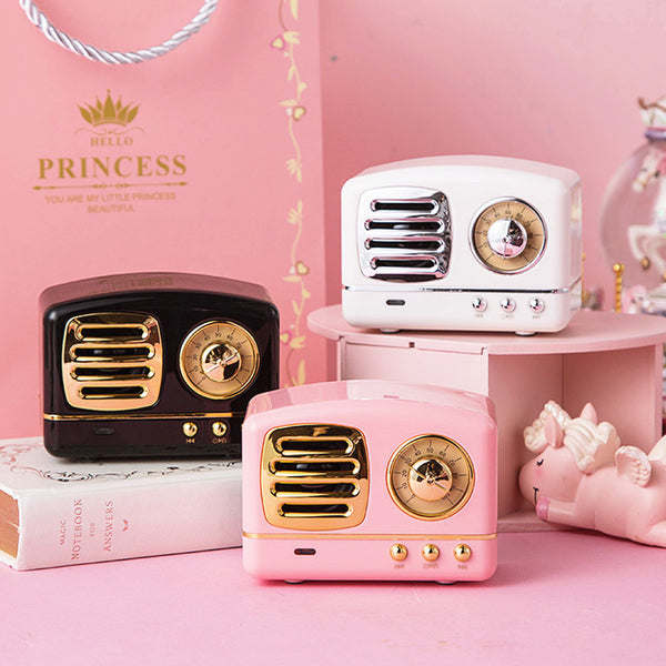 Retro Radio Rechargeable Bluetooth Speaker  JK1172