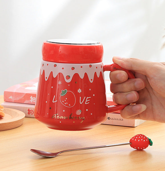 Sweet Strawberry Mug Cup JK2878