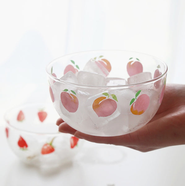 Strawberry and Peach Bowl JK2692