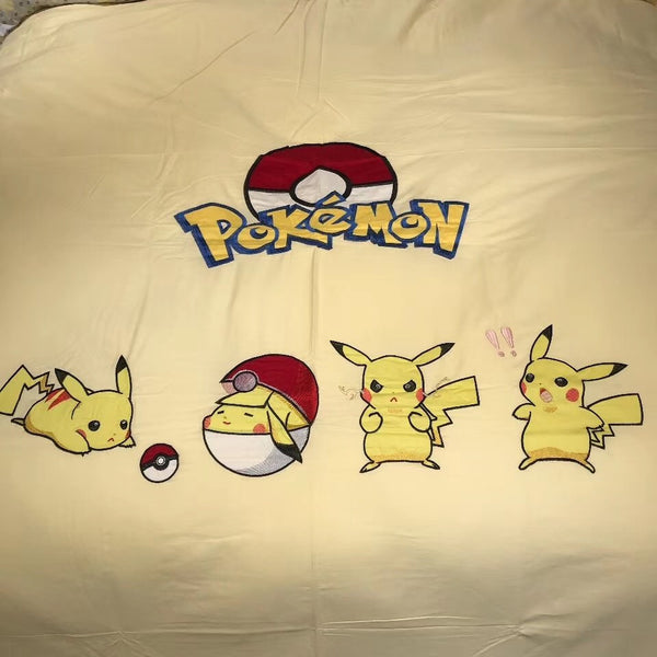 Lovely Pikachu Bedding Set JK2006