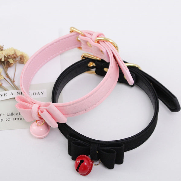 Fashion Bowknot Bell Choker JK1632