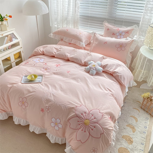 Fashion Sakura Flowers Bedding Set JK3463