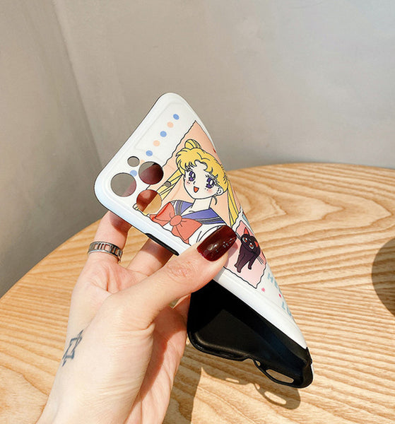 Cute Usagi Girl Phone Case for iphone7/7plus/8/8P/X/XS/XR/XS Max/11/11 pro/11 pro max JK2227