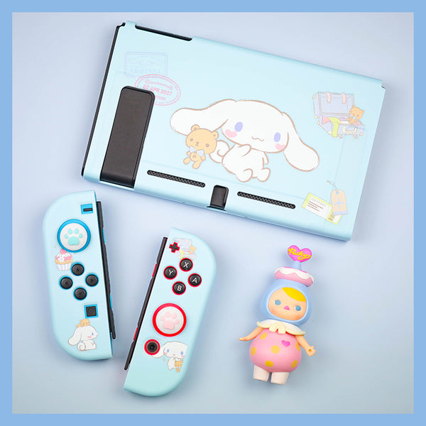 Cartoon Cinnamoroll Switch Skin Protector Case Cover Set JK2339