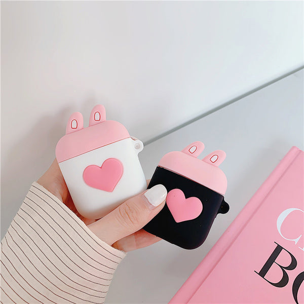Lovely Heart Airpods Protector JK1598