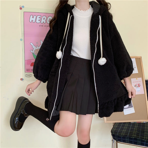 Lovely Rabbit Ears Coat JK2554