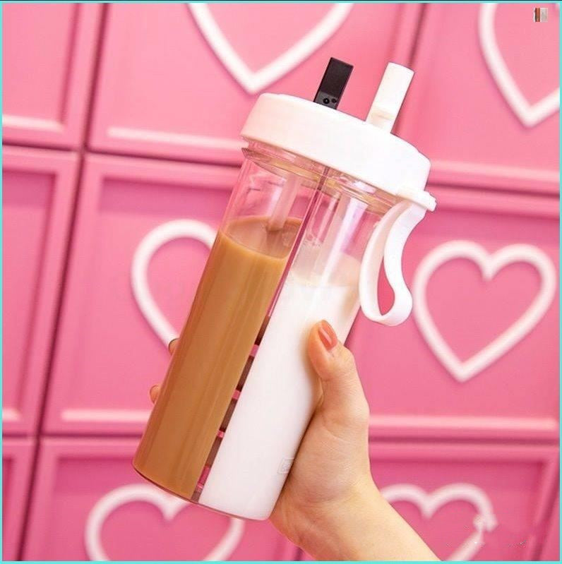 Kawaii Cute Pink Water Bottle For Kids And Adults