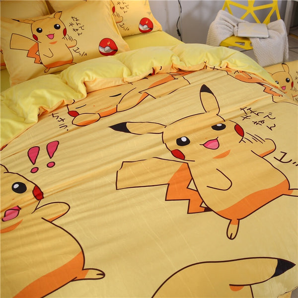 Lovely Pikachu Bedding Set JK1979